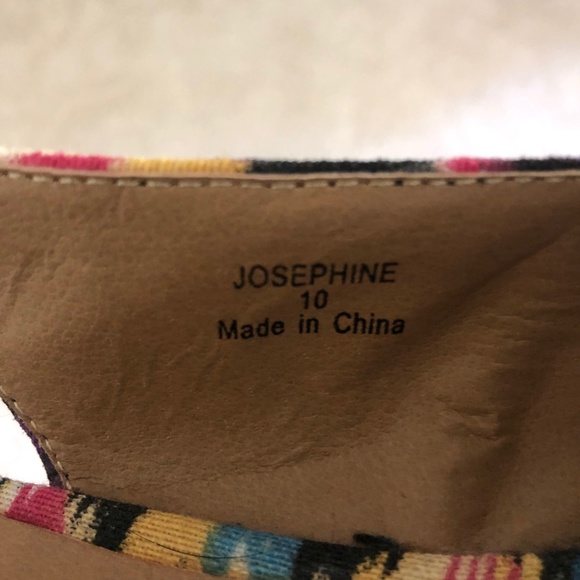 Rebels Espadrille platform heels -Josephine sz 10 - Picture 7 of 8